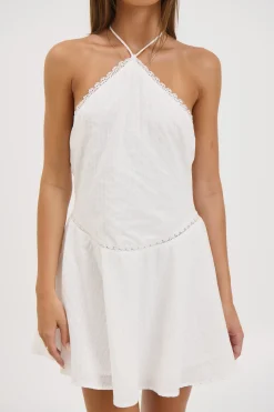 Abia Mini Dress White