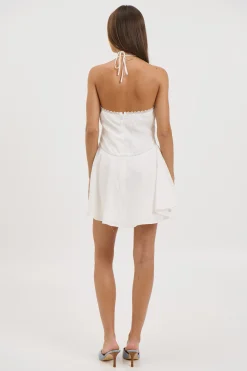 Abia Mini Dress White