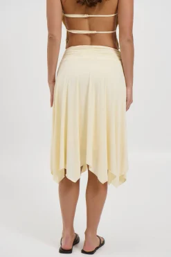 Adeline Midi Skirt Butter