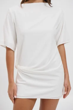 Aire Mini Dress White