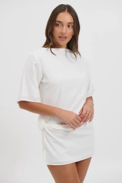 Aire Mini Dress White