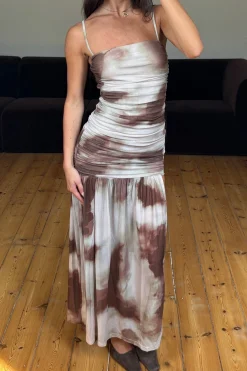 Aitana Maxi Dress Smoke