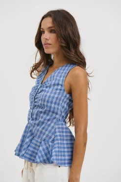 Alexia Top Blue