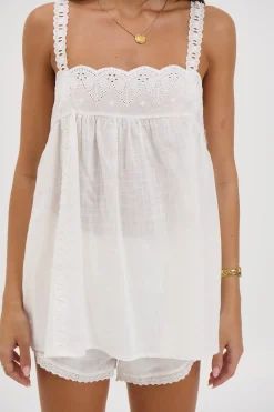 Alora Lace Set White