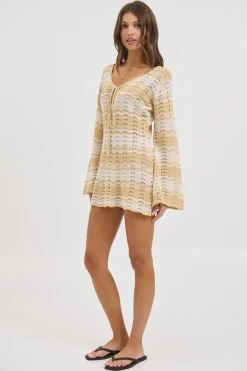 Aria Mini Dress Sand