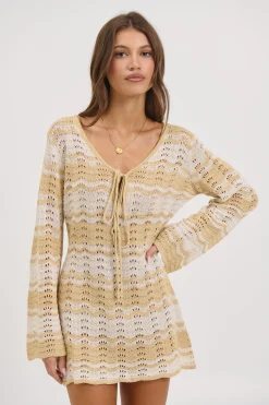 Aria Mini Dress Sand