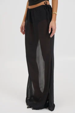 Arianne Maxi Skirt Ink