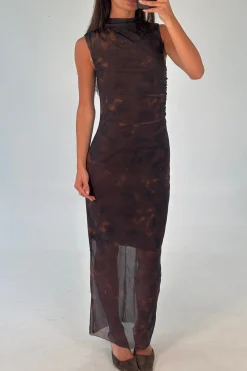 Arnica Maxi Dress Brown