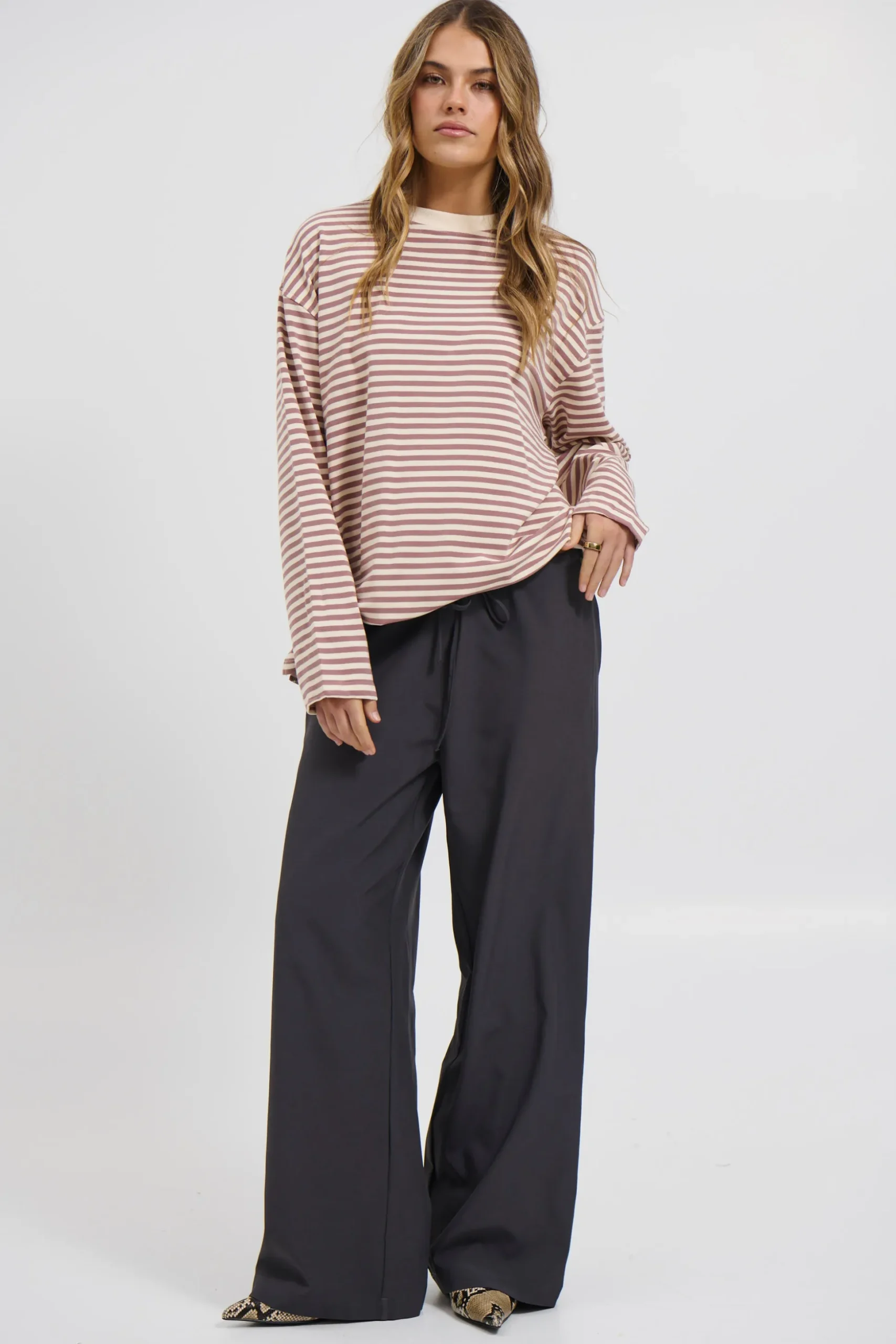 Asher Long Sleeve Dusty Rose