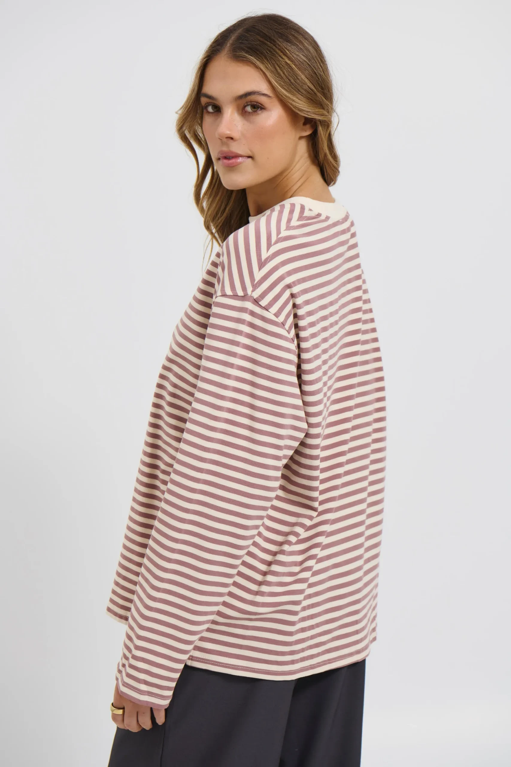 Asher Long Sleeve Dusty Rose
