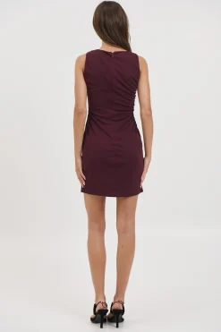 Avalee Mini Dress Plum