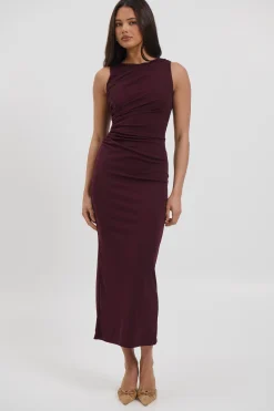 Avery Maxi Dress Plum