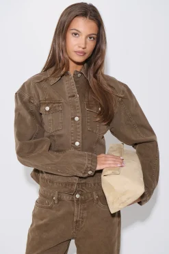 Avery Mid Rise Jean Chocolate