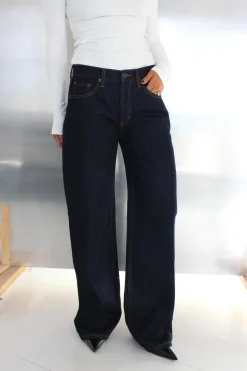 Avery Mid Rise Jean Dark Indigo