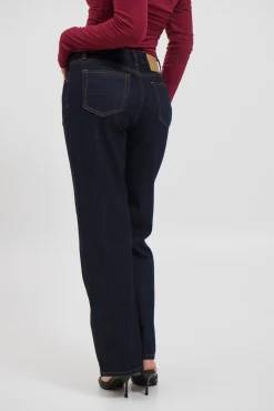 Avery Mid Rise Jean Dark Indigo