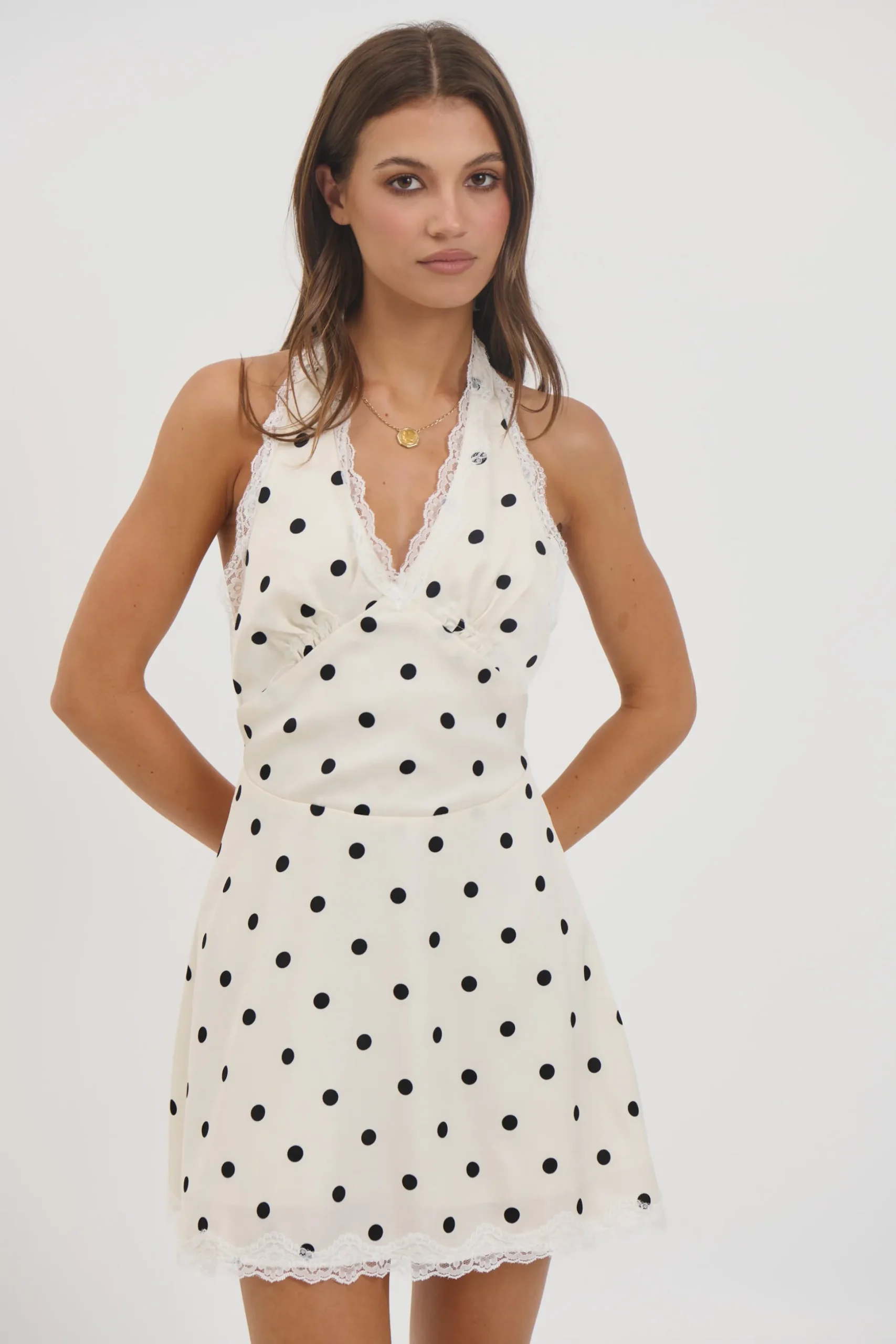 Azalea Mini Dress White