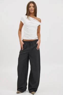 Belle Lace Top White