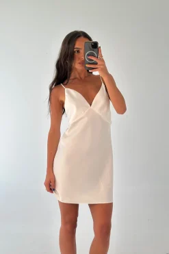 Belly Mini Dress White