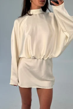 Billie Mini Dress Ivory