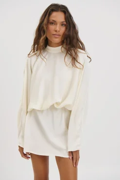 Billie Mini Dress Ivory