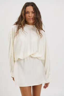 Billie Mini Dress Ivory
