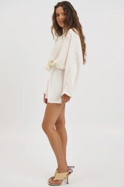 Billie Mini Dress Ivory