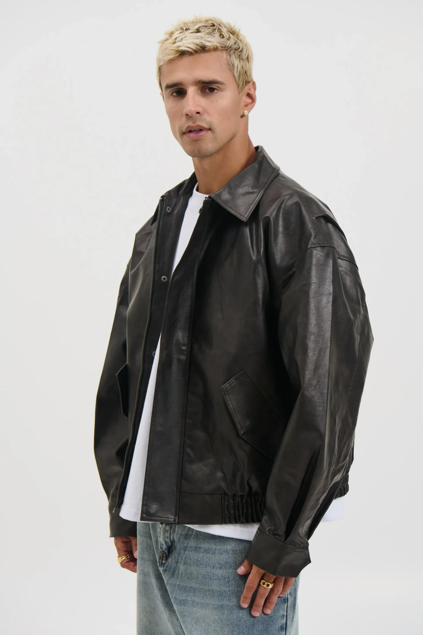 Bomber Jacket Vintage Black