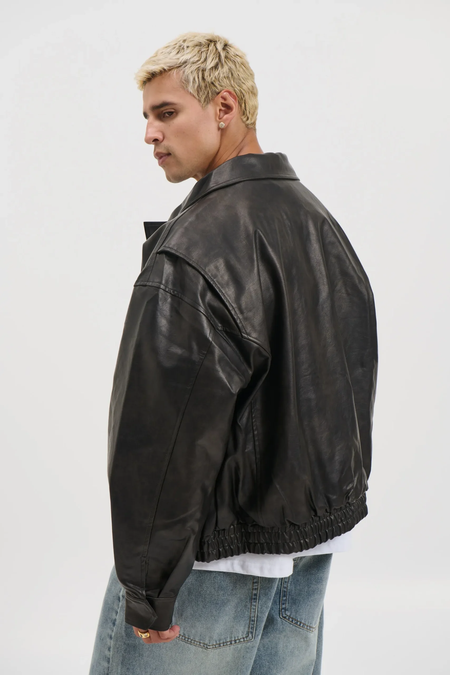 Bomber Jacket Vintage Black