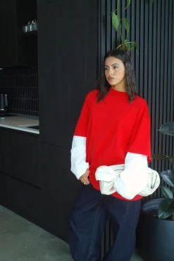 Bottega Shirt Crimson