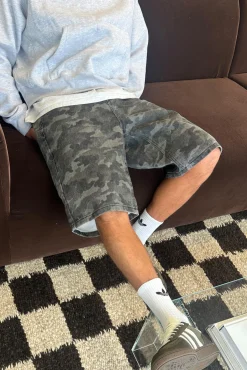 Camo Baggy Short Khaki
