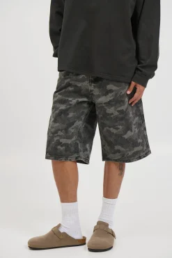 Camo Baggy Short Khaki