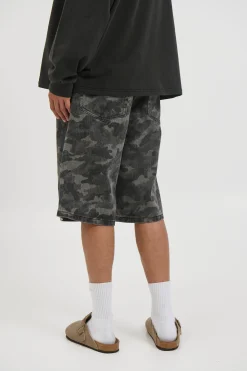 Camo Baggy Short Khaki
