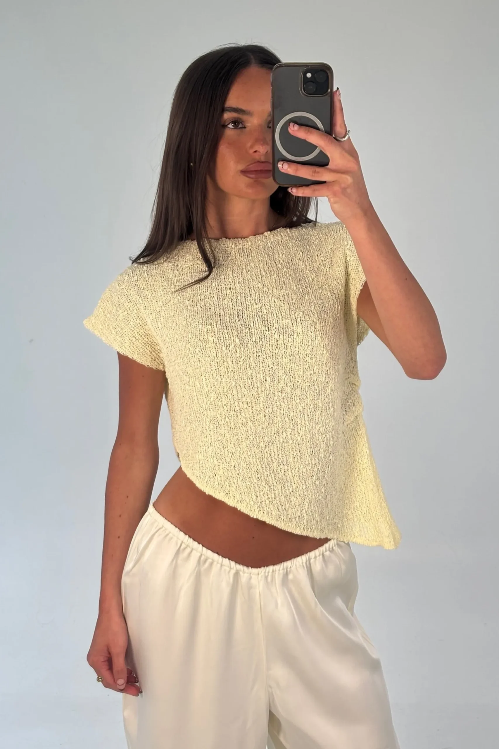 Cassie Top Lemon