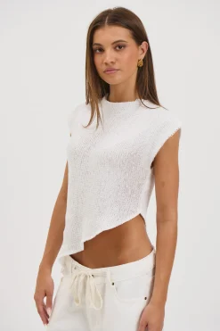 Cassie Top White