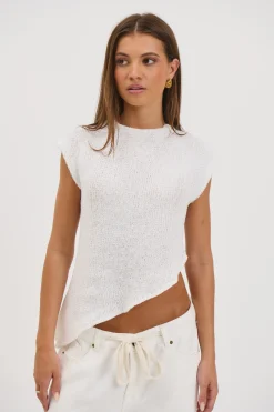 Cassie Top White