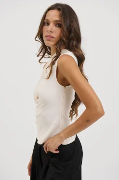 Celina Top Ivory