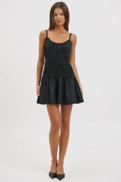 Chanelle Mini Dress Black