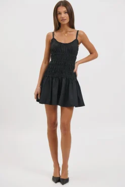 Chanelle Mini Dress Black