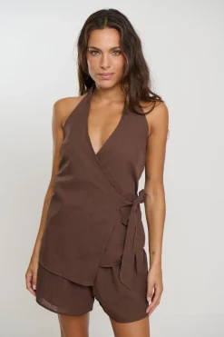 Chantelle Wrap Set Chocolate
