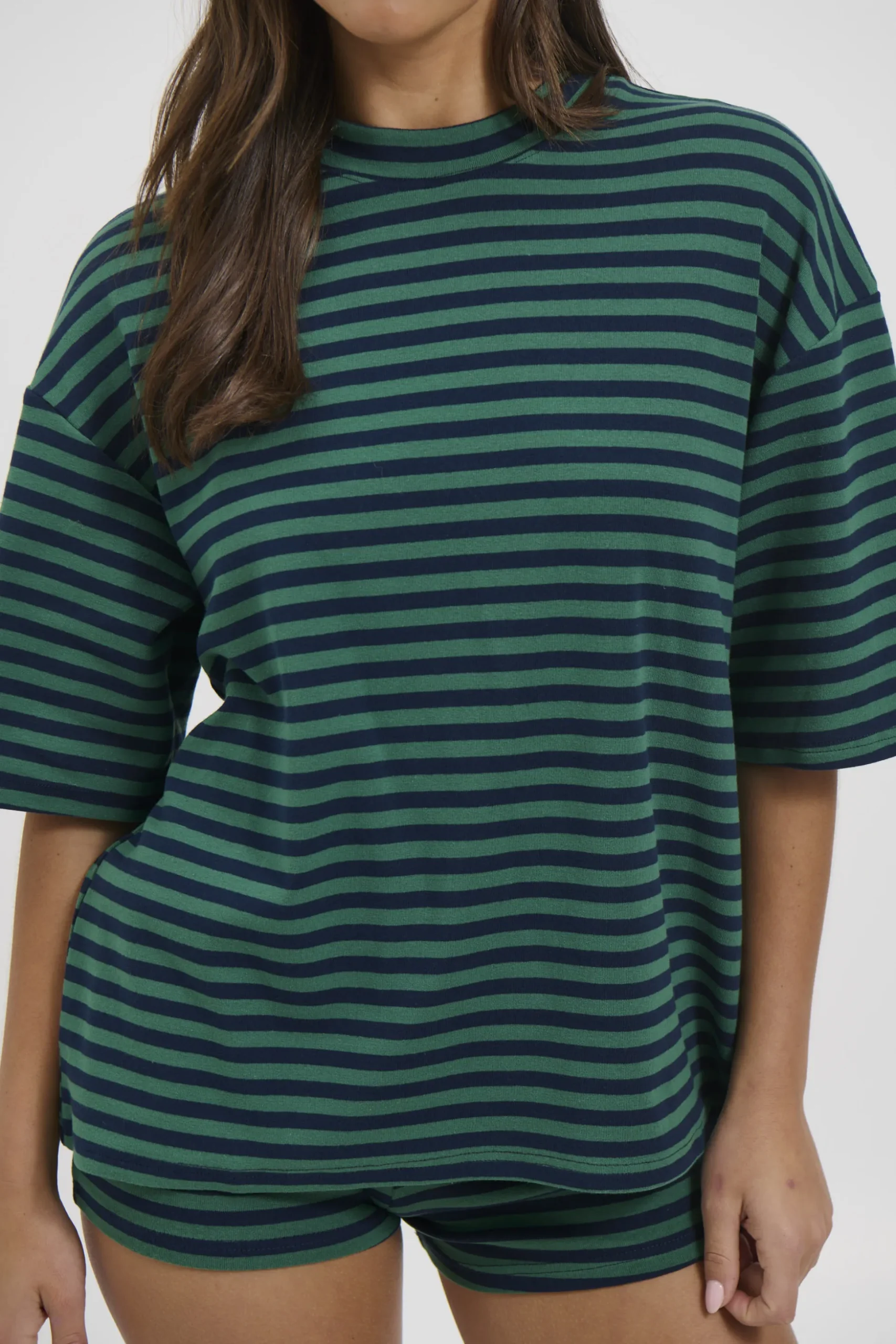 Charlene Oversized Tee Teal
