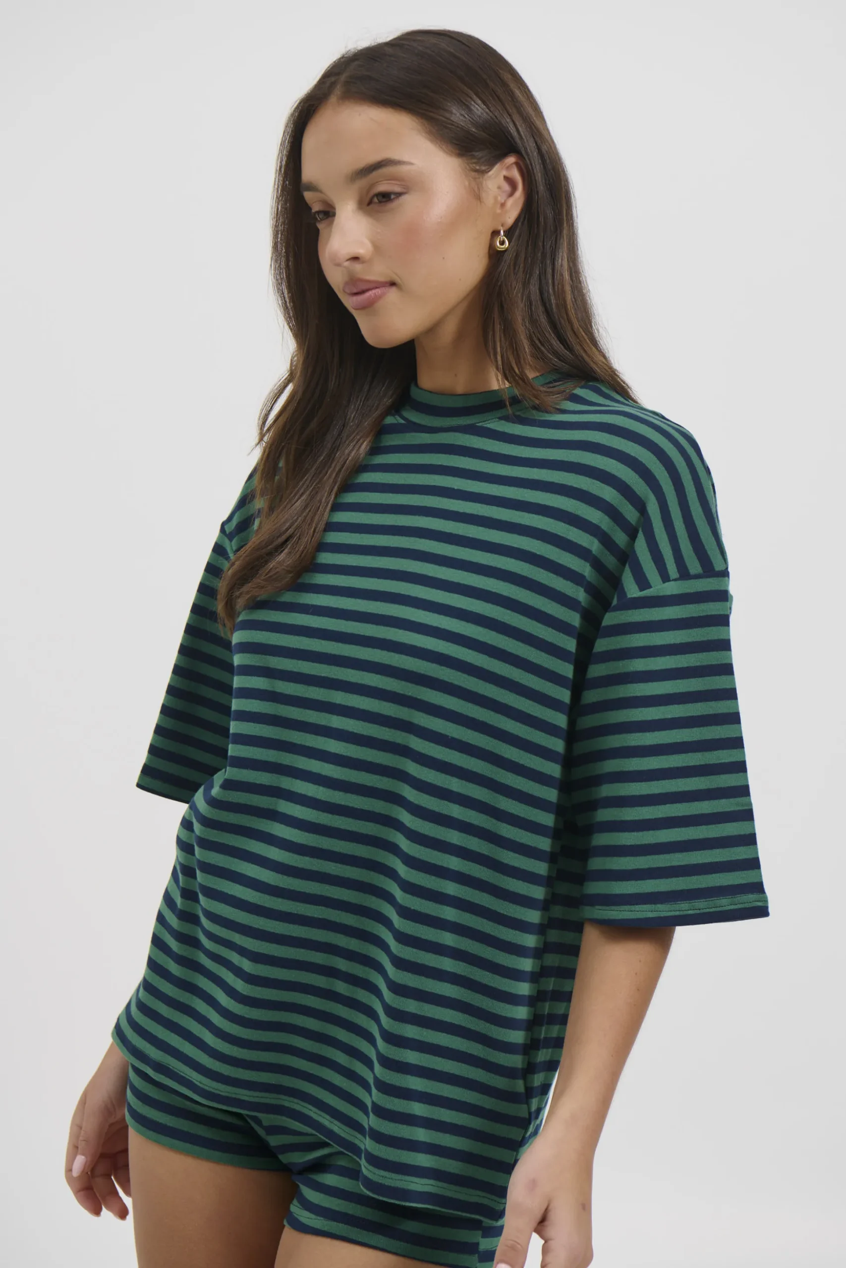 Charlene Oversized Tee Teal