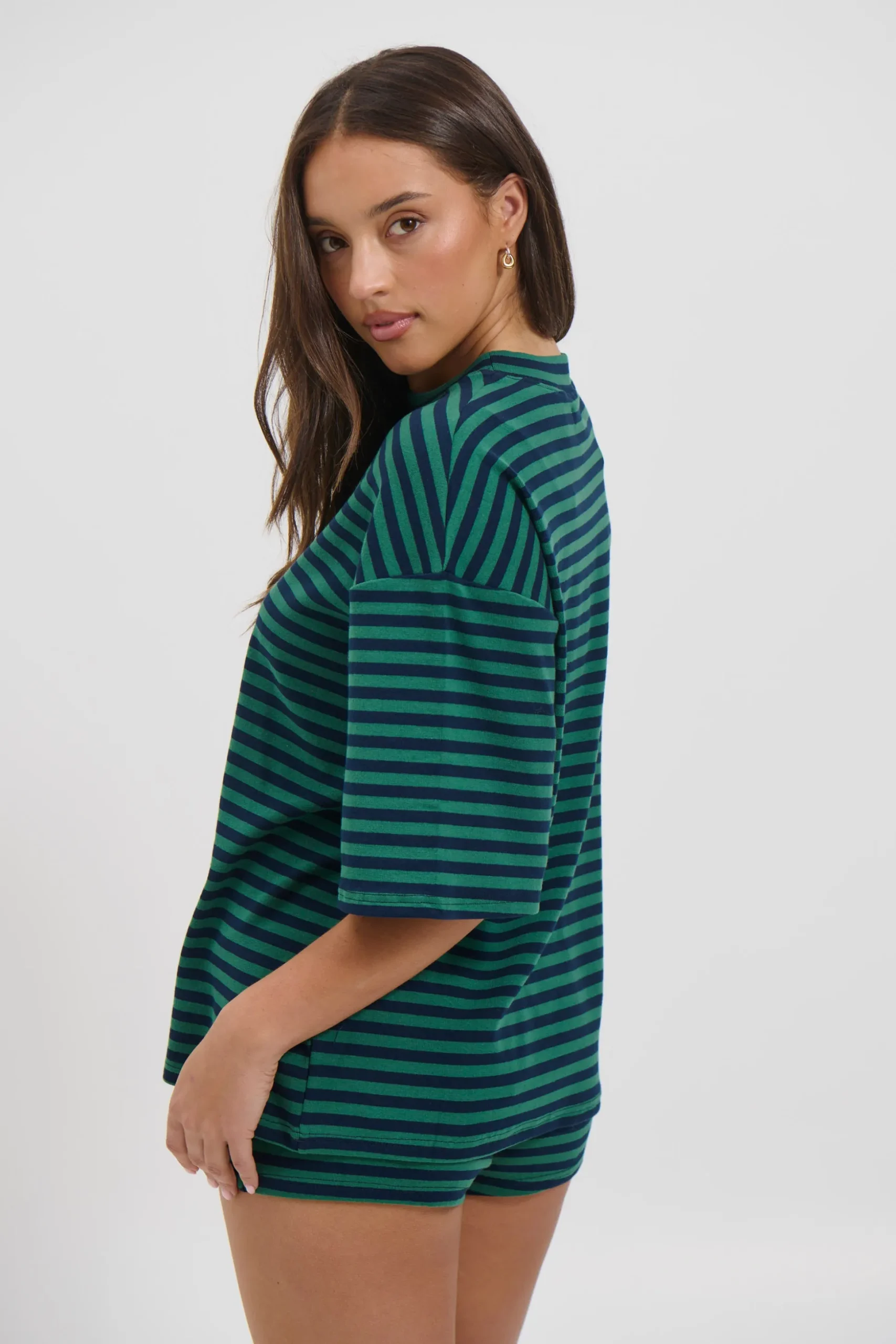 Charlene Oversized Tee Teal