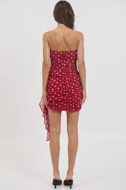 Charley Mini Dress Wine