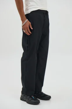 Charlie Baggy Nylon Pant Black