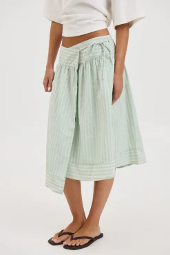 Chase Midi Skirt Sage