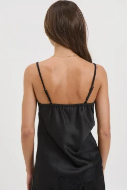 Chrishell Lace Cami Black