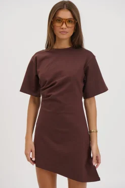 Cici Mini Dress Chocolate
