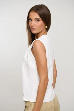 Clarke Top White