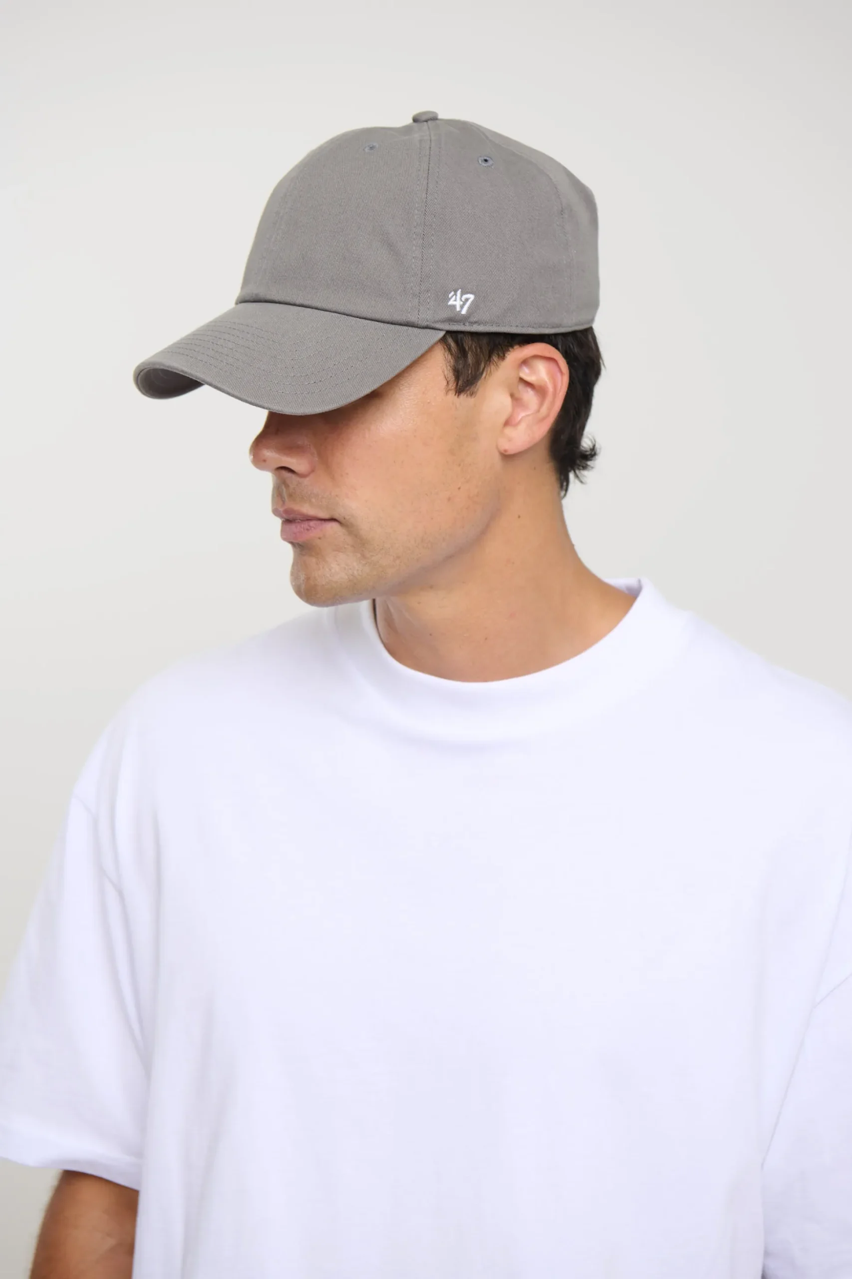 Classic Vintage Clean Up Cap Dark Grey