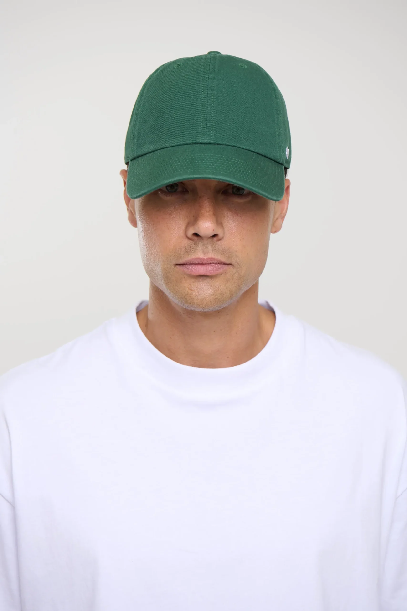 Classic Vintage Clean Up Cap Bottle Green